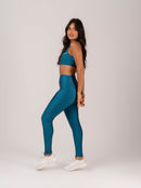 Conjunto Legging e Top Intense Sunshine Petróleo