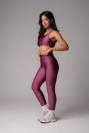 Conjunto Legging e Top Intense Sunshine Malva