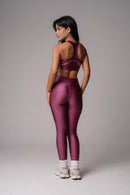 Conjunto Legging e Top Intense Sunshine Malva