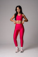 Conjunto Legging e Top Intense Sunshine Pink