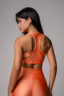 Conjunto Legging e Top Intense Sunshine Papaya