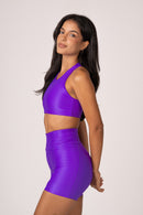 Conjunto Short e Top Runner Lovers Ametista