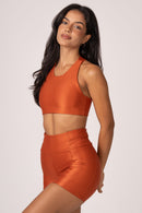 Conjunto Short e Top Runner Lovers Páprica
