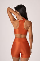 Conjunto Short e Top Runner Lovers Páprica