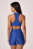 Conjunto Short e Top Runner Lovers Azul Cobalto