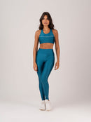 Conjunto Legging e Top Intense Sunshine Petróleo