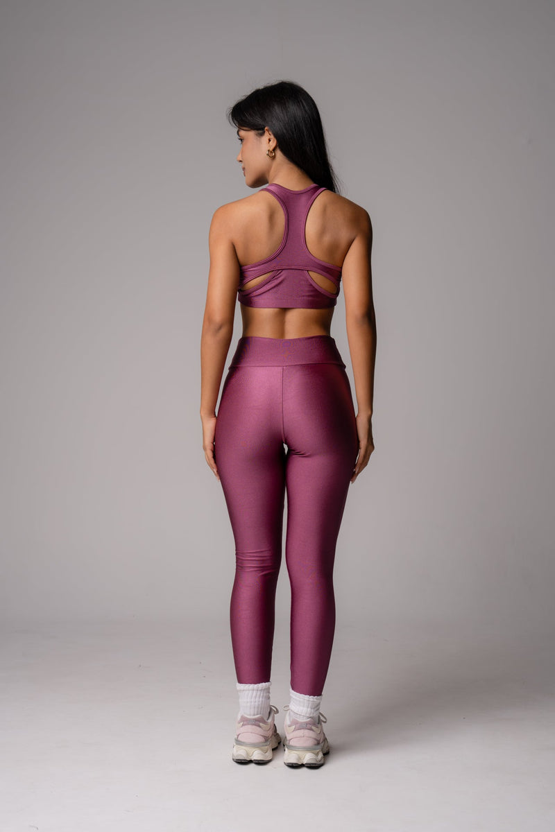 Conjunto Legging e Top Intense Sunshine Malva