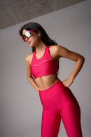 Conjunto Legging e Top Intense Sunshine Pink