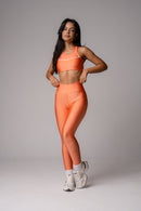 Conjunto Legging e Top Intense Sunshine Papaya