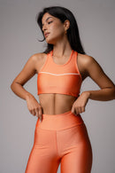 Conjunto Legging e Top Intense Sunshine Papaya