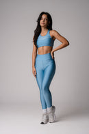 Conjunto Legging e Top Intense Sunshine Celeste