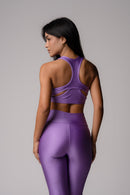 Conjunto Legging e Top Intense Sunshine Lilás