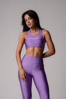 Conjunto Legging e Top Intense Sunshine Lilás