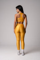 Conjunto Legging e Top Intense Sunshine Mostarda